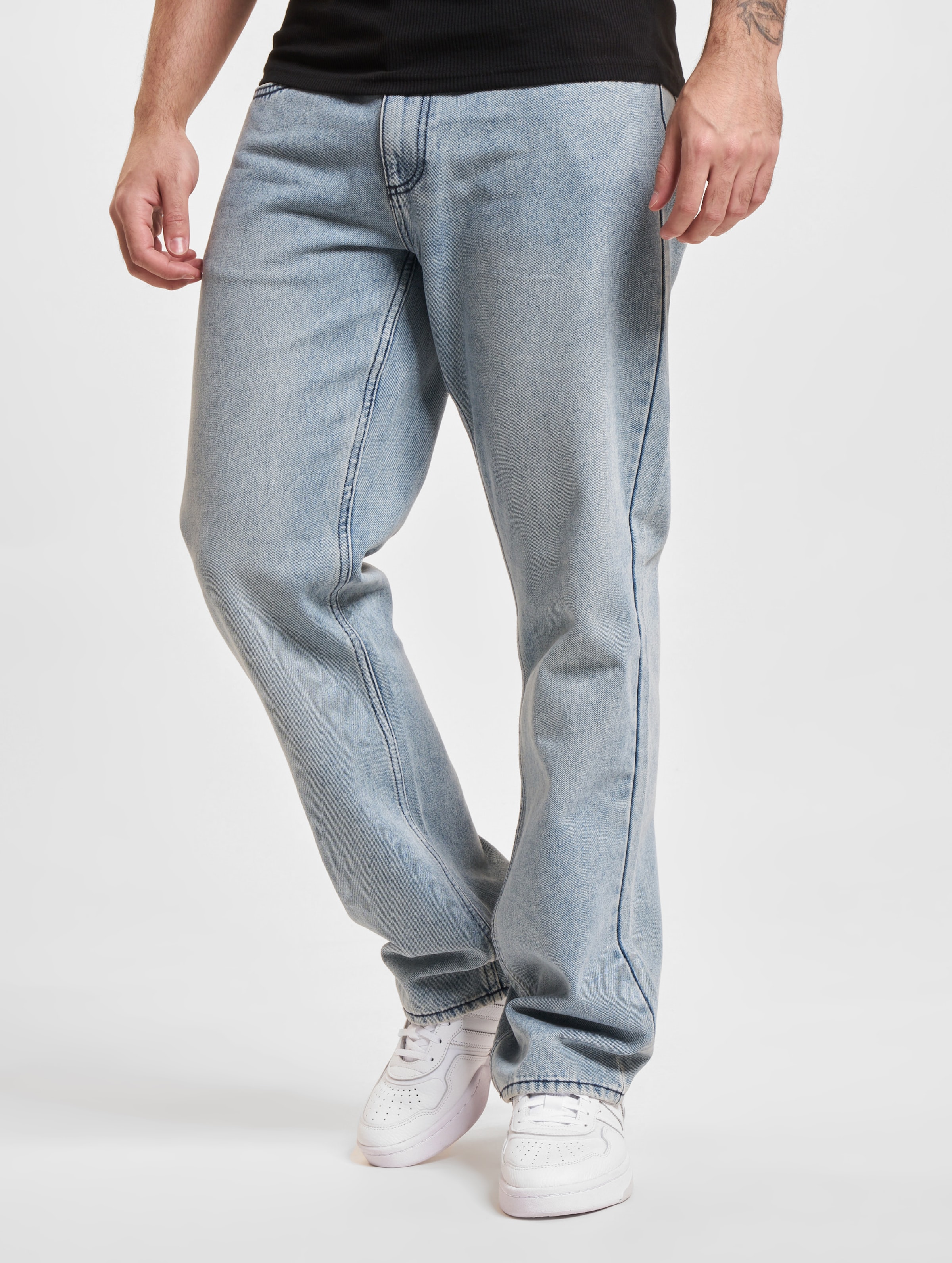 Redefined Rebel Straight Fit Jeans Mannen op kleur blauw, Maat 3034