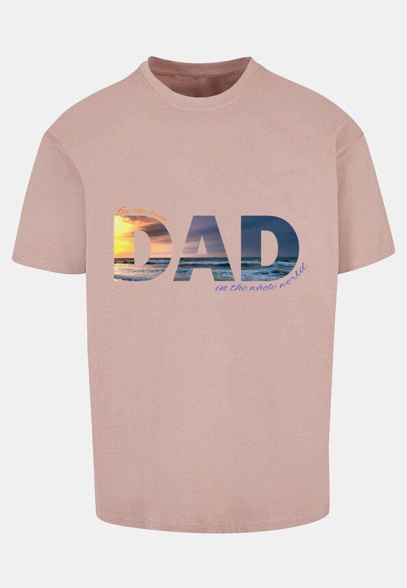 For The Best Dad Heavy Oversize Tee-4