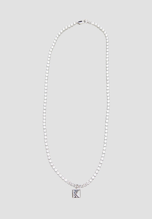 KK Og01 Diamond Tennis Necklace-3