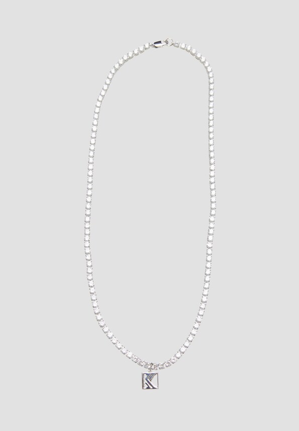 KK Og01 Diamond Tennis Necklace-3