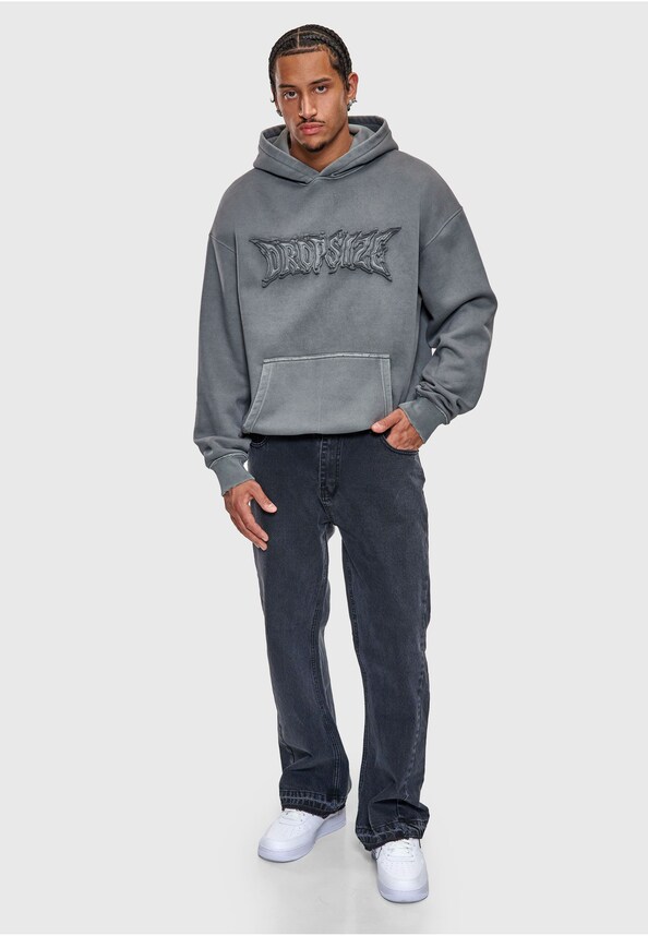 ULTRA ROUGH SELF FABRIC PATCH HOODIE-3
