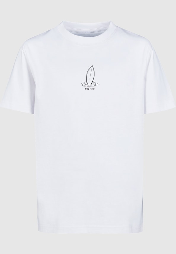 Kids Summer - Surf Vibes Basic T-Shirt-0