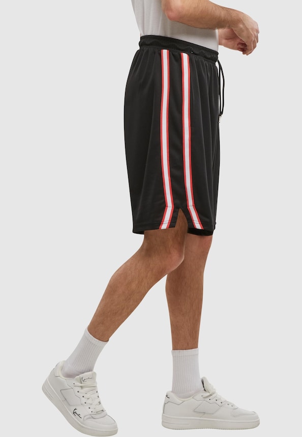 Signature Tape Mesh Shorts-2