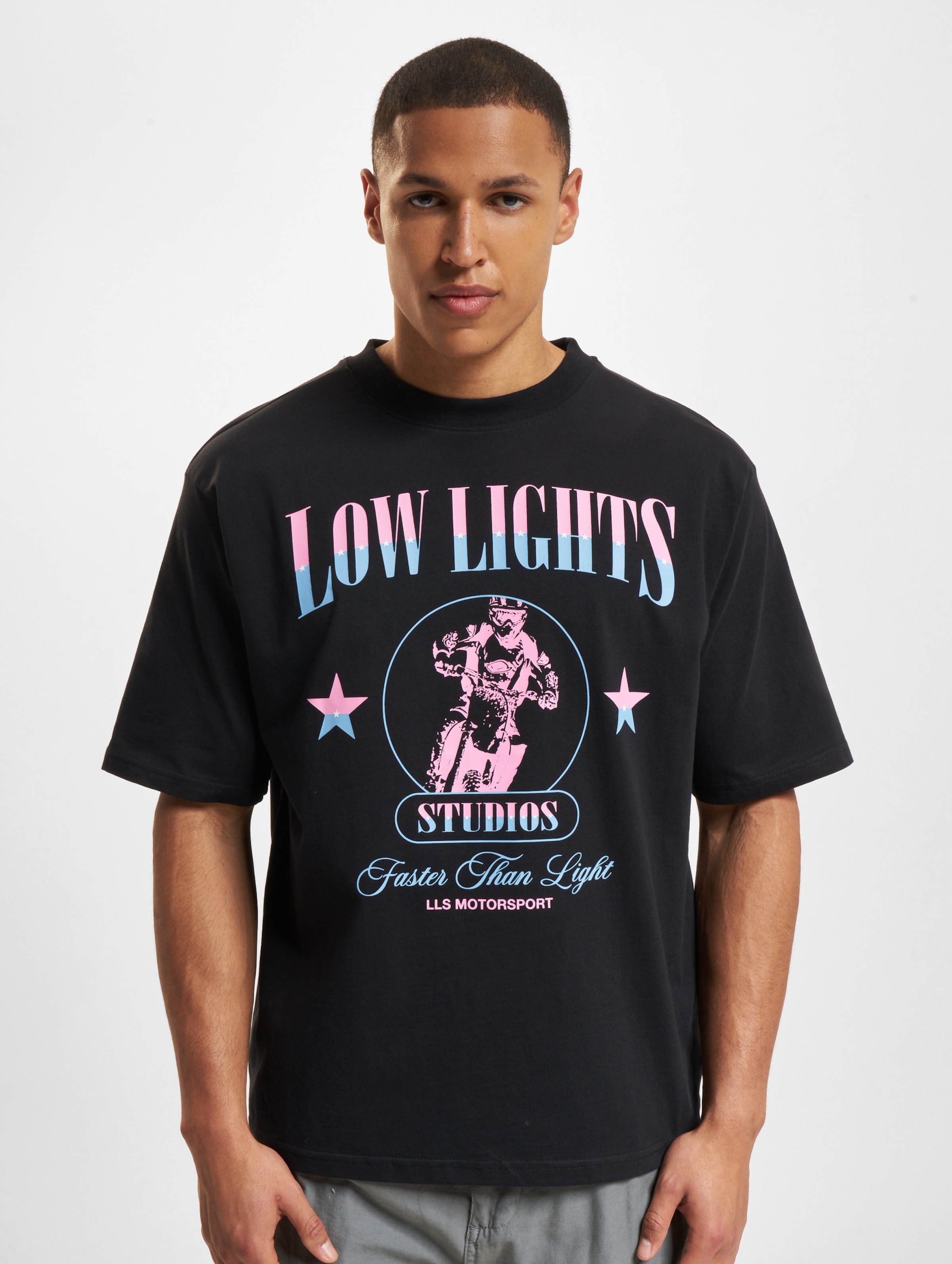 Low Lights Studios Faster Than Light T-Shirt black Männer,Unisex op kleur zwart, Maat M