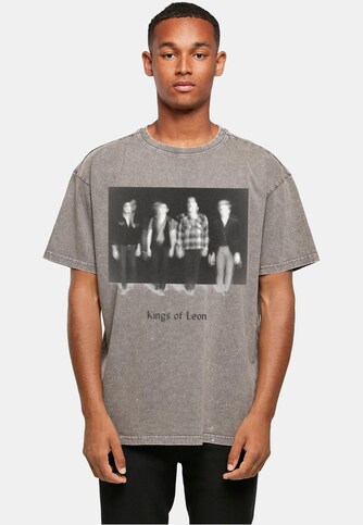 Kings Of Leon - Standing Blur Acid Washed Oversize