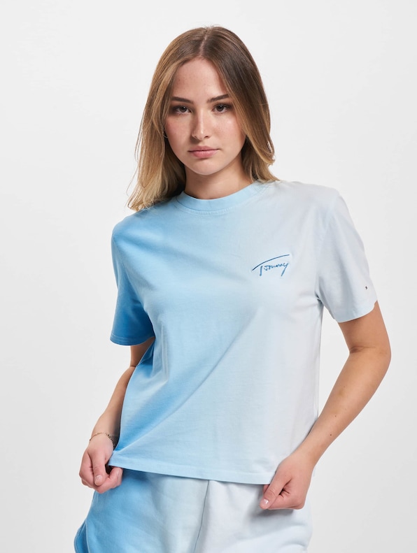 Tommy Jeans Cls Dip Dye Signature T-Shirt-2