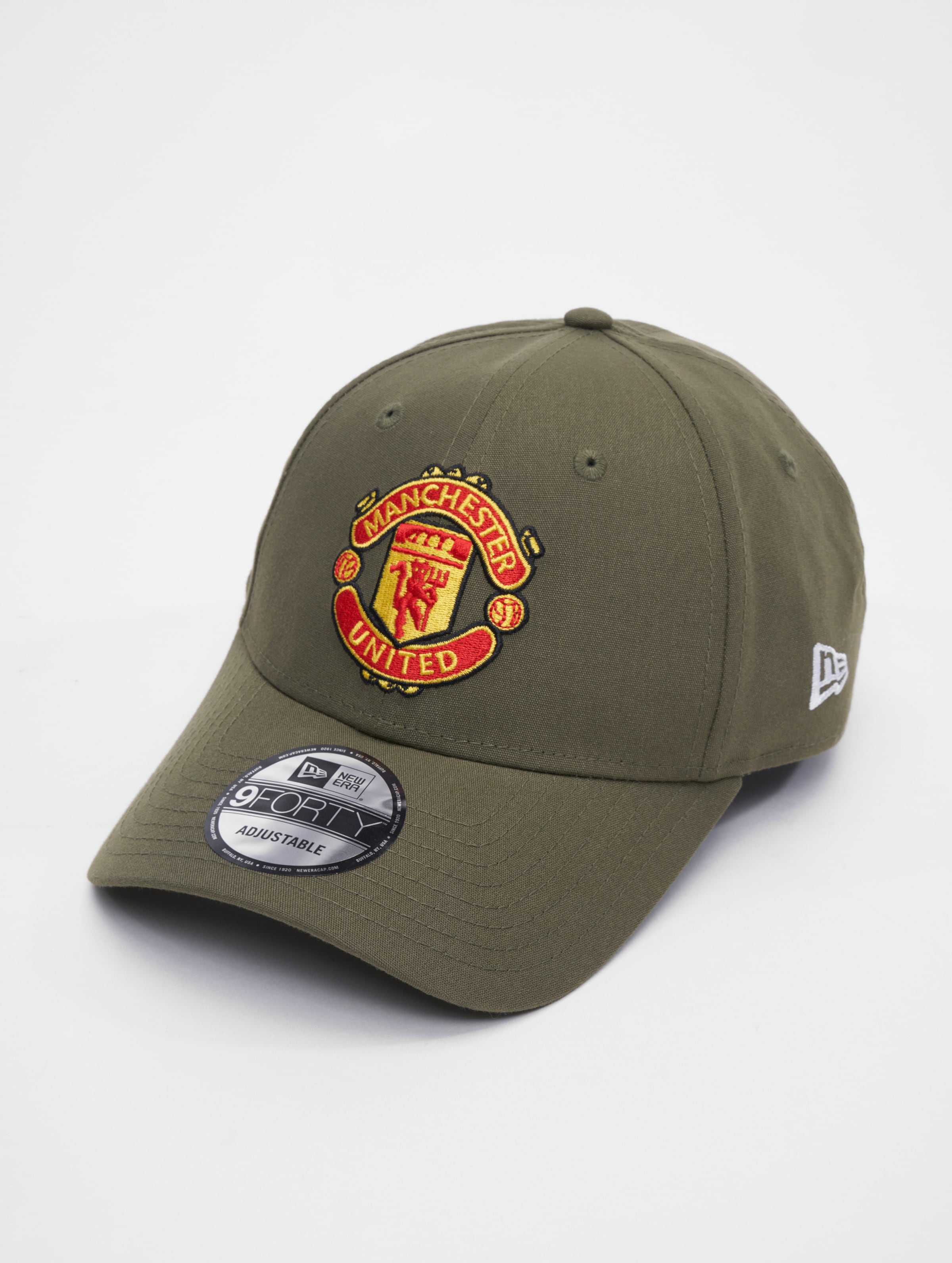 New Era Manchester United FC Seasonal Pop Repreve 9FORTY Cap Mannen op kleur groen, Maat OSFM