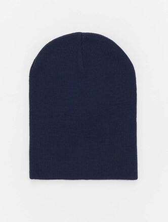 Masterdis Basic Flap Beanie Navy Standard