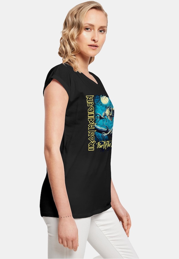 Ladies Iron Maiden - Fear of the Dark Extended Shoulder Tee-3
