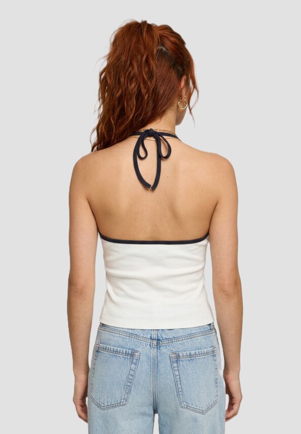Ladies Contrast Piping -1