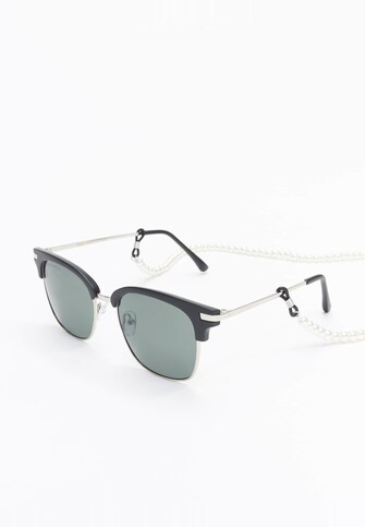 Urban Classics Sunglasses Crete With Chain Sunglasses