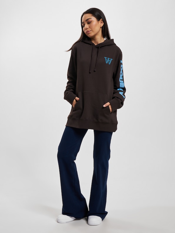 Wood Wood Ash Sleeve Print Hoodie-11