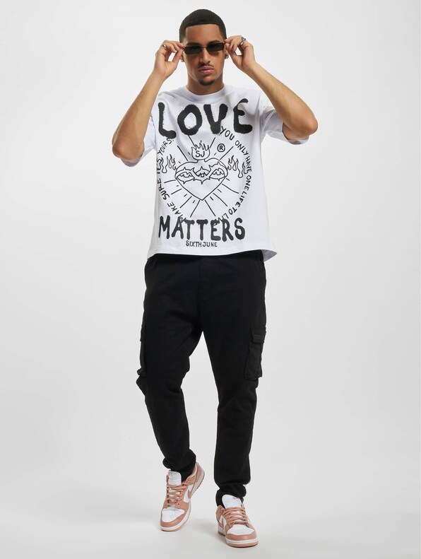 Sixth June Only Love T-Shirt in White
