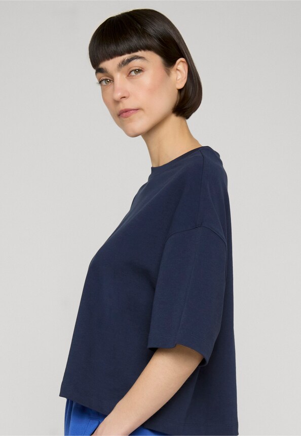 Ladies Oversized Boxy Tee-5