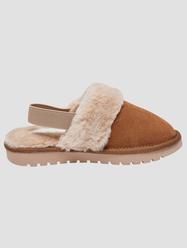 ROMIKA Kids Suede + Fake Fur Slipper-3