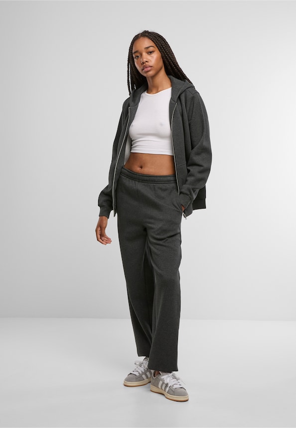 Urban Classics Ladies Fluffy Zip Hoodies-2