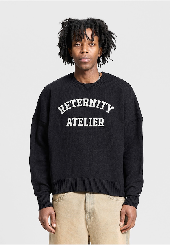 E?Ve?Nie Logo Knit Sweater-0