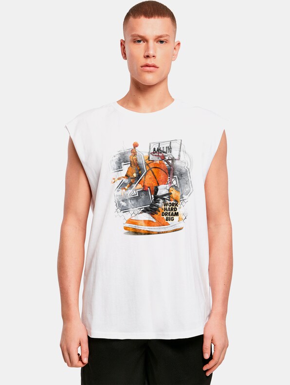 Mister Tee Vintage Ballin Sleeveless Tee-0