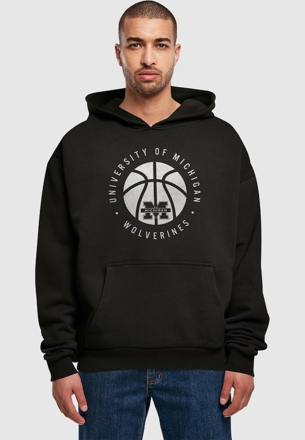 Michigan University - Wolverines Basketball Ultra Heavy Hoody-0
