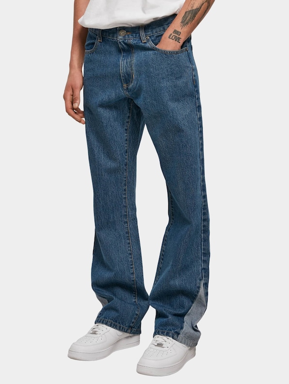 Organic Triangle Straight Fit Jeans Mid | DEFSHOP | 4762