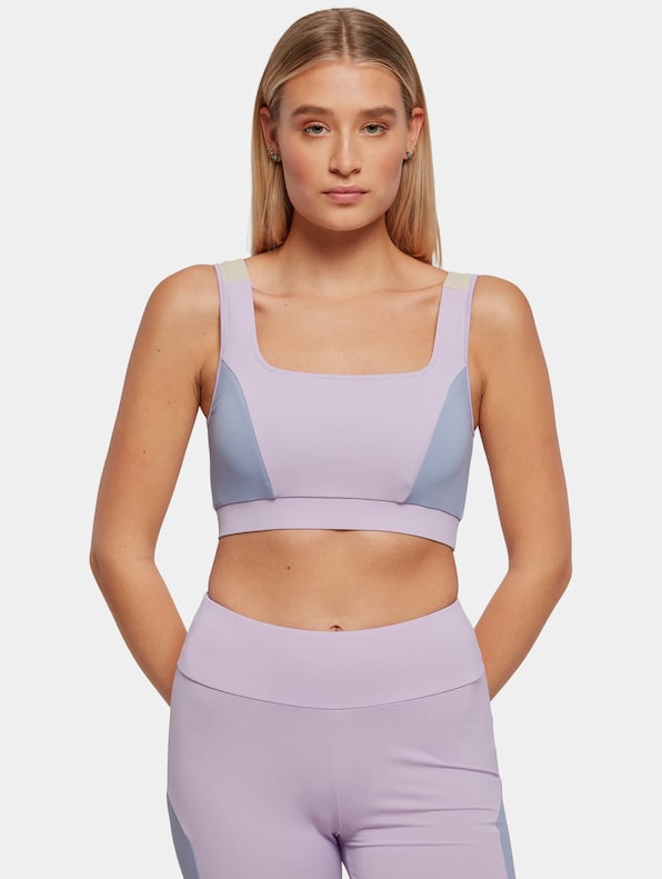 Ladies Color Block Bra-0
