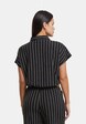 Ladies Structured Striped Tied -1