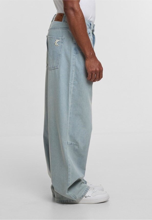 Og K Washed Western Relaxed Baggy Jeans-3