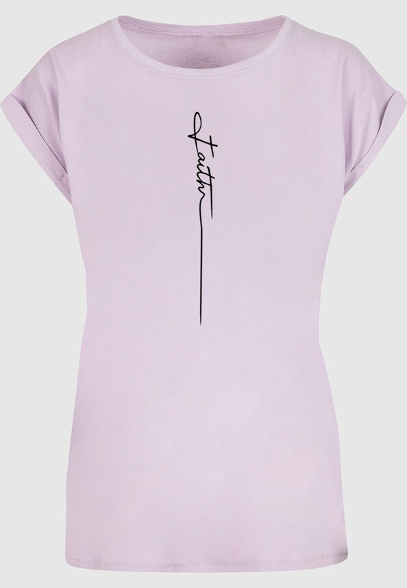 Ladies Faith Extended Shoulder Tee-2