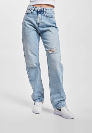 Calvin Klein Jeans High Rise Straight Jeans