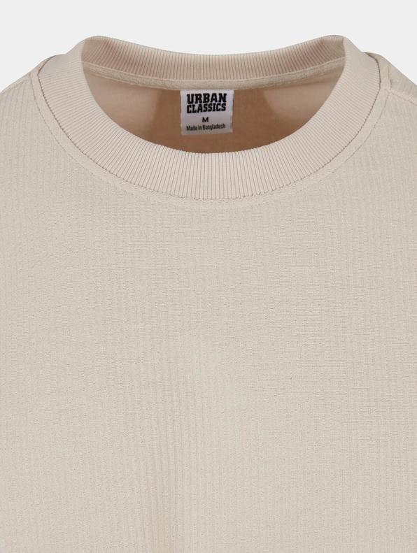 Rib Terry Boxy Crew-3