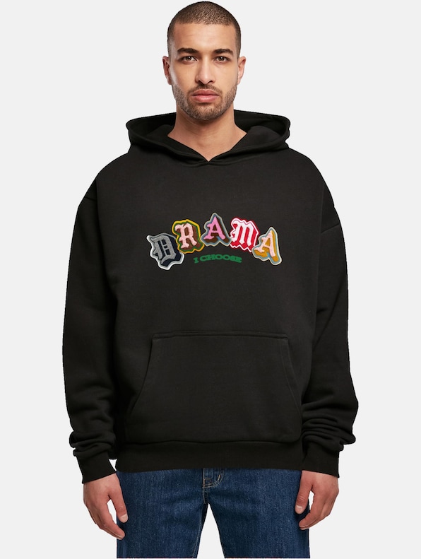 Drama I choose Ultra Heavy Oversize Hoodie-0