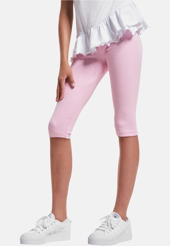 Girls High Waist Cycle Shorts-0