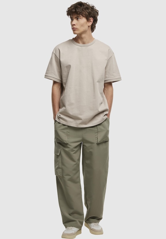 Rib Cuff Tee-3