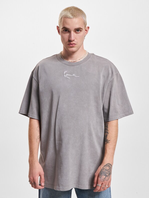 Small Signature Washed Heavy Jersey Wolf-1