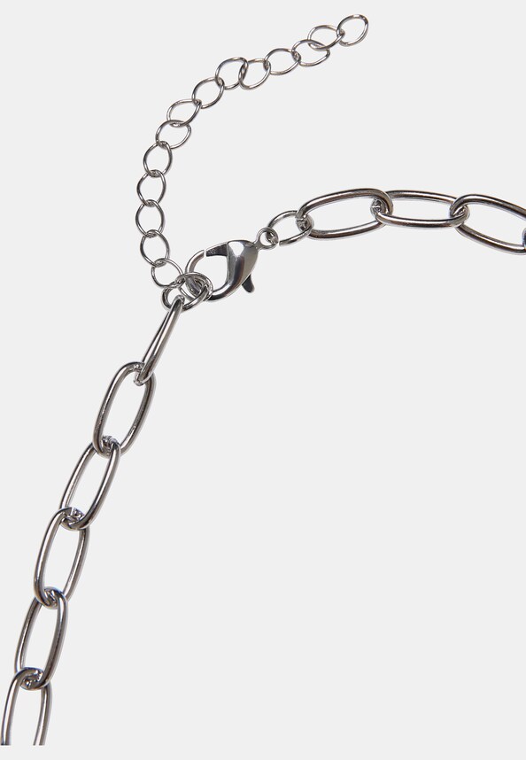 Various Fastener Necklace-1