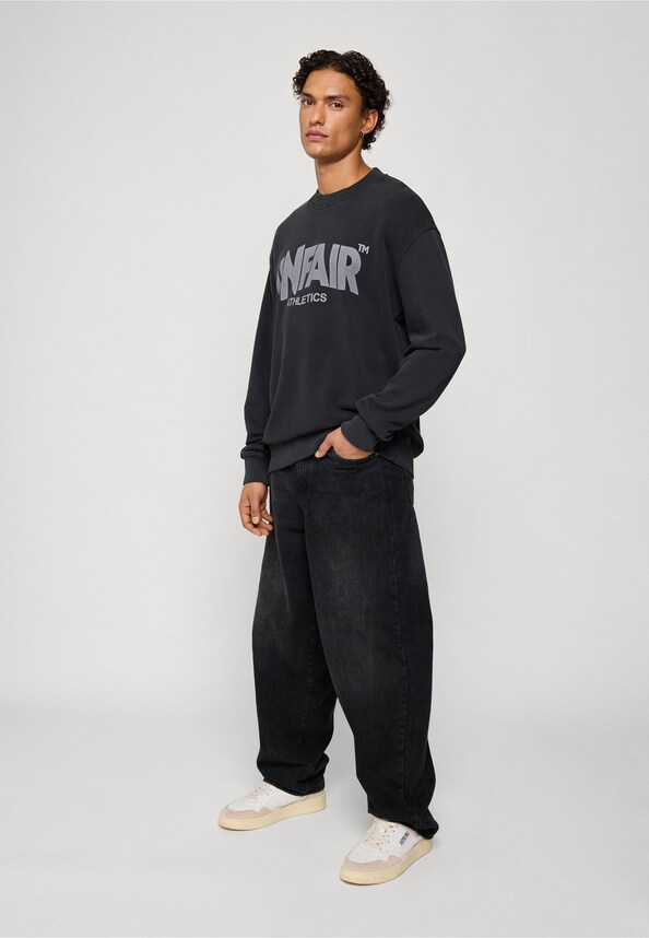 Classic Label Crewneck Washed-2