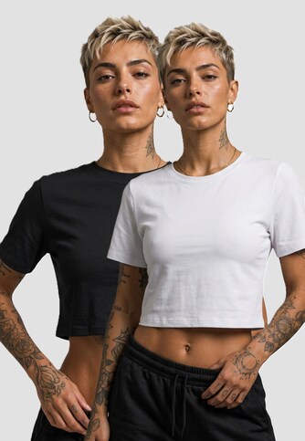 Ladies Cropped 2-Pack