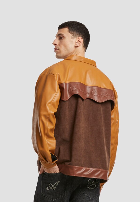 Another Cotton Lab Another Oversize Vegan Lederjacken-1