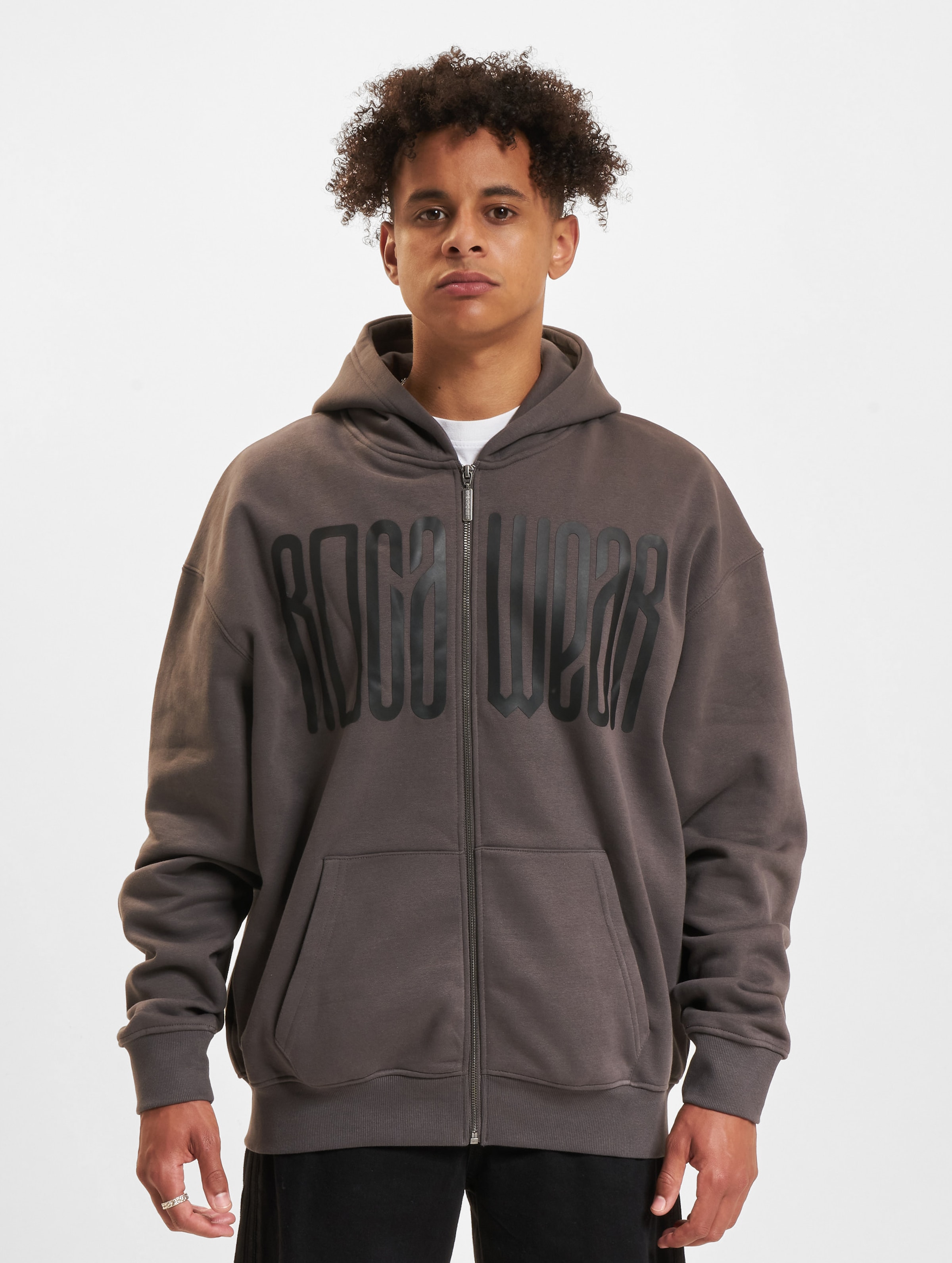 Rocawear Chili Zip Hoodies Männer,Unisex op kleur grijs, Maat XL