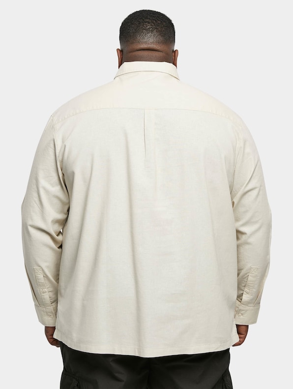 Cotton Linen Half Zip-1