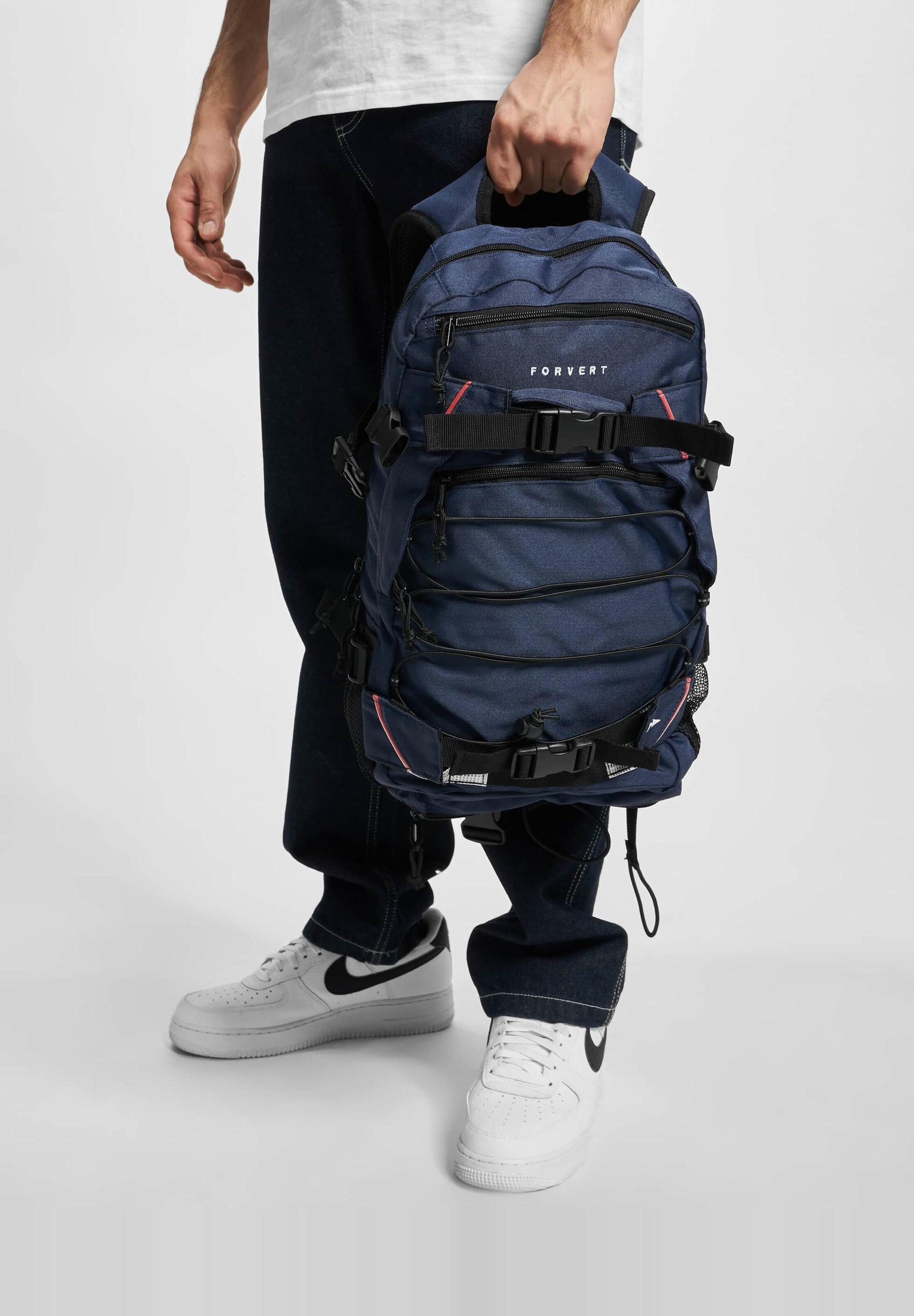 Forvert Unisex Felt Louis Backpack – Filz-Rucksack Mit Mehreren Fächern | 19,5 Liter, 50,5x26,5x12 Cm