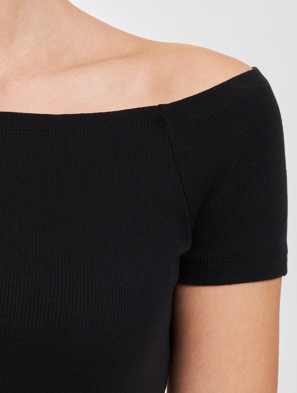 Ladies Off Shoulder Rib 2-Pack-5