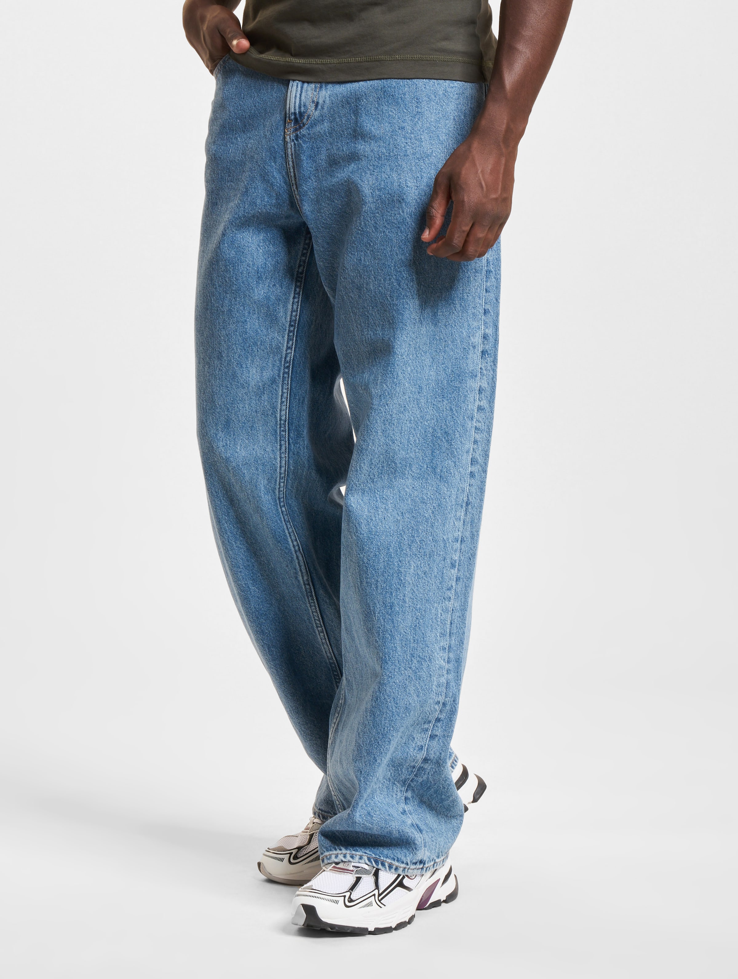 Calvin Klein Jeans 90s Utility Straight Fit op kleur blauw, Maat 29