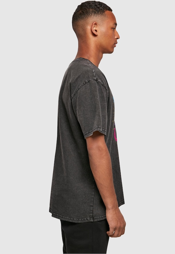Marvel - Saving Universe Acid Washed Oversize Tee-3