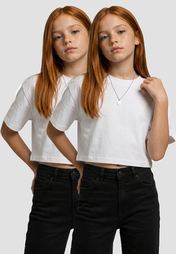 Girls Short Kimono 2 Pack -0