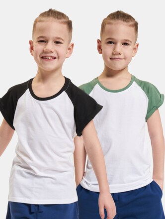 Girls Contrast Raglan 2-Pack