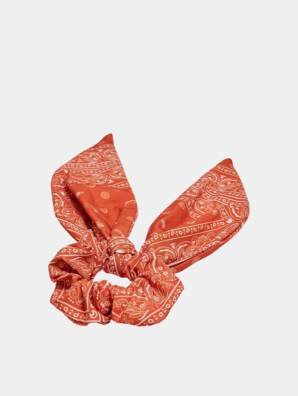 Bandana Print Scrunchies With XXL Bow 2-Pack-1