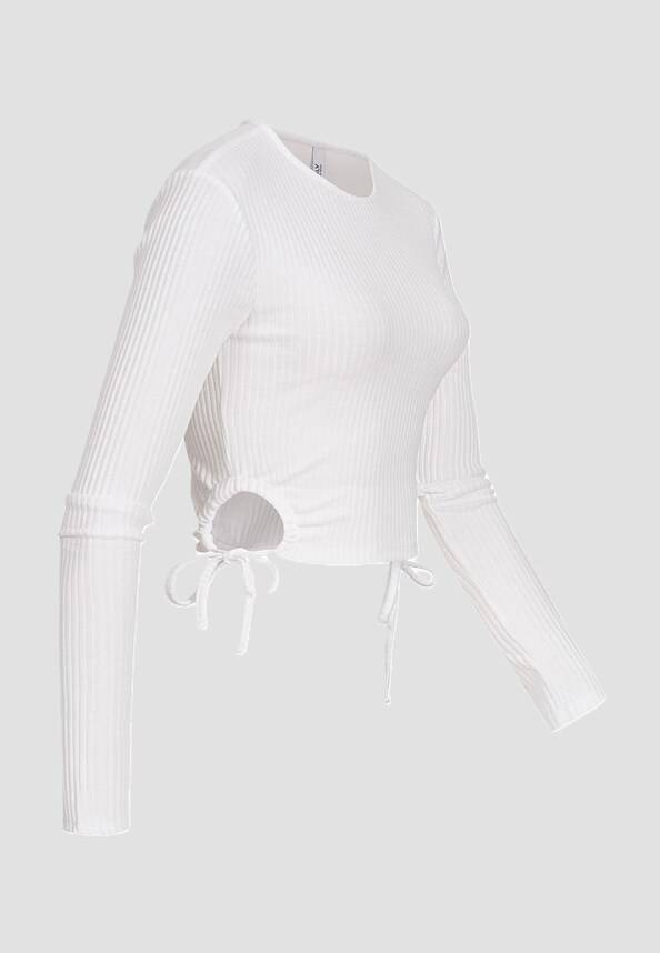 ONLY Damen Ribbed Crop-2