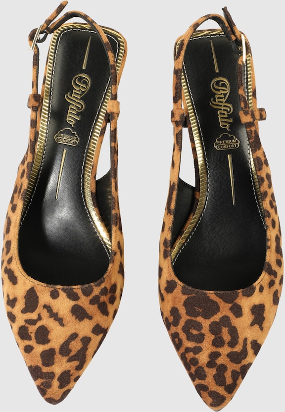 Sling Back- Vegan Suede-1