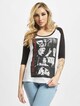 Ladies 5 Seconds Of Summer Stacked Raglan -2